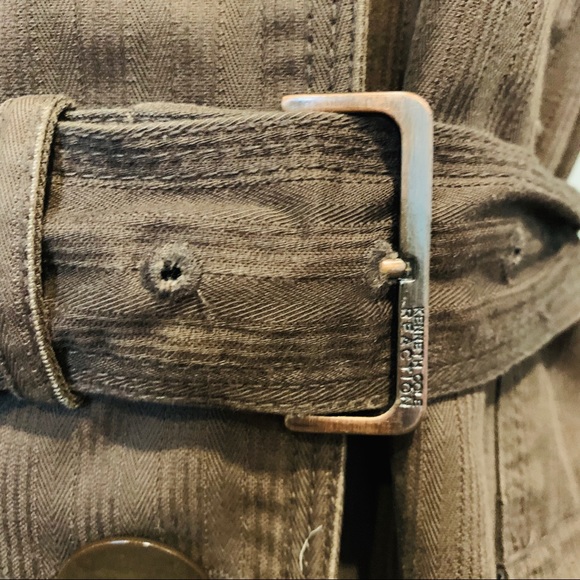 Kenneth Cole Reaction Trench Coat - Picture 4 of 5